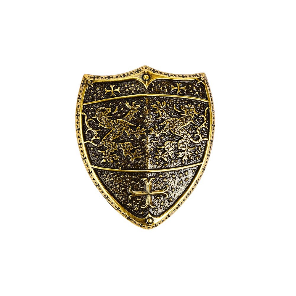 麒麟盾牌 造型皮帶扣 / 皮帶頭 - 現貨