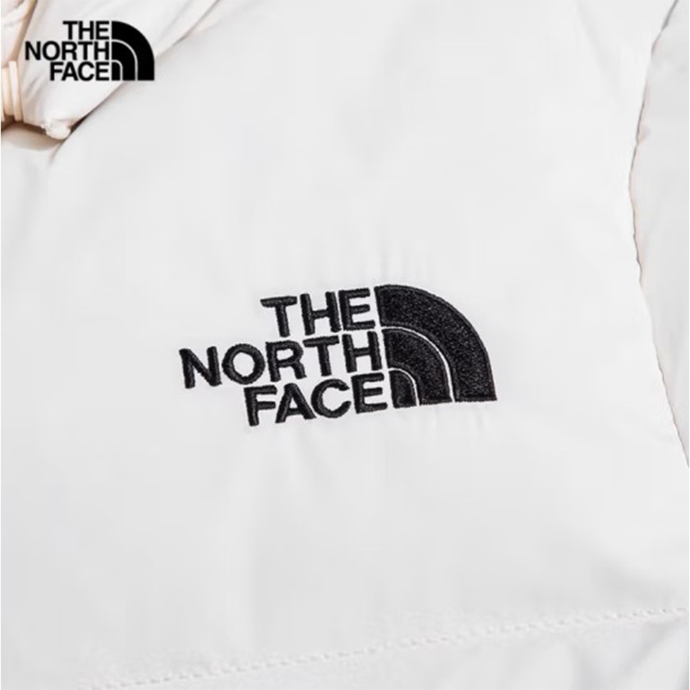 代購THE NORTH FACE女 長版連帽羽絨外套 白 NF0A4U7UN3N DEC