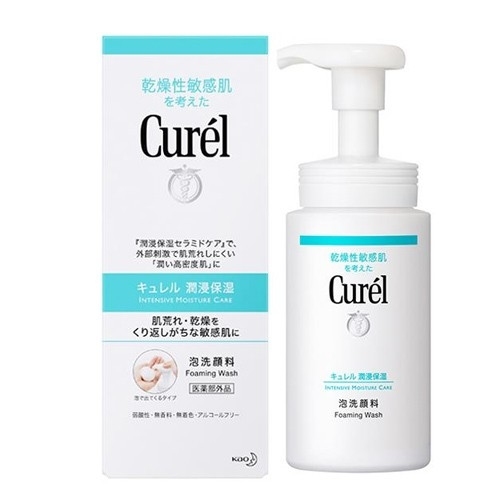 花王 Curel 珂潤 豐盈泡沫潔面乳 150ml [Foaming Facial Wash]