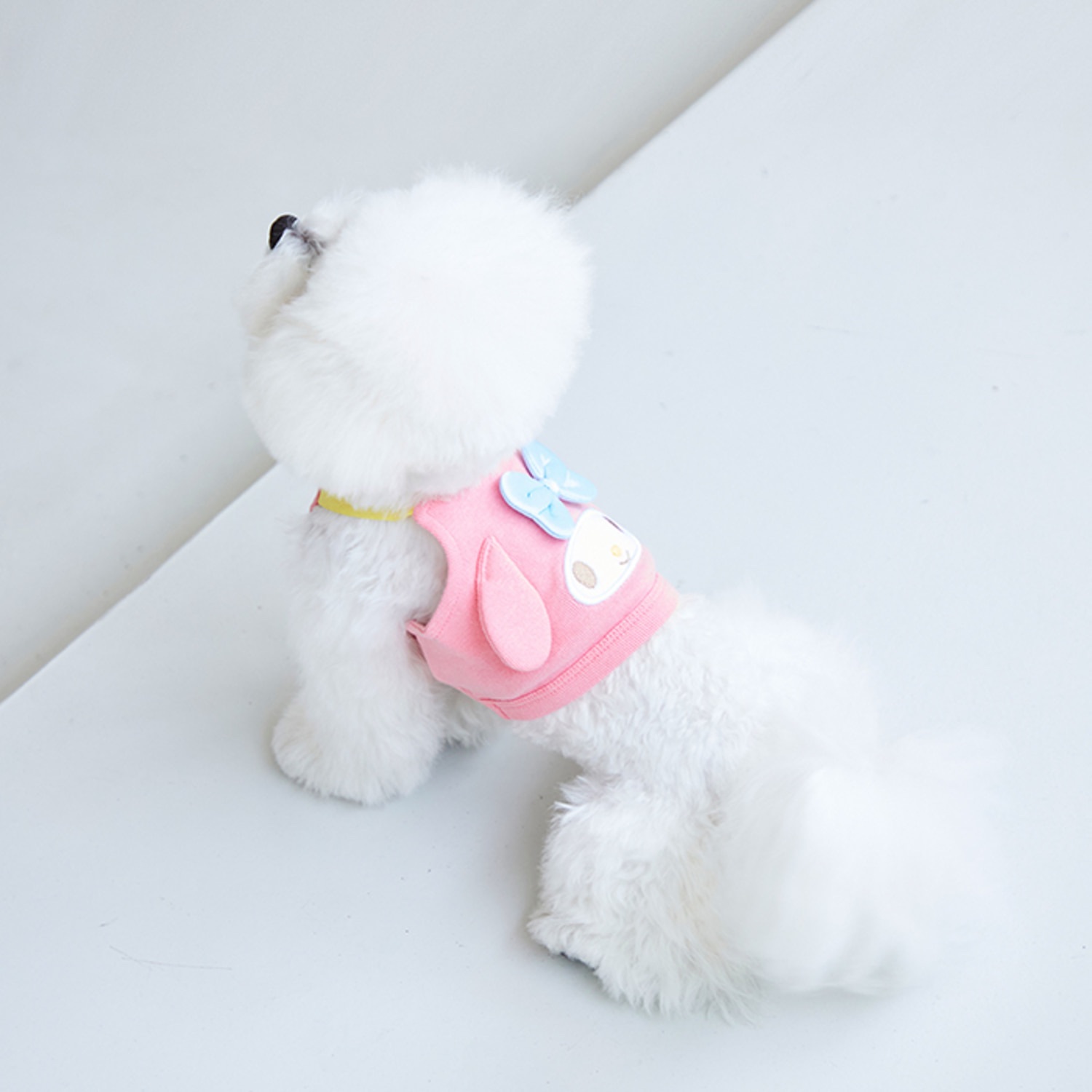 迪士尼米奇朋友-3D短版背心-三麗鷗 粉