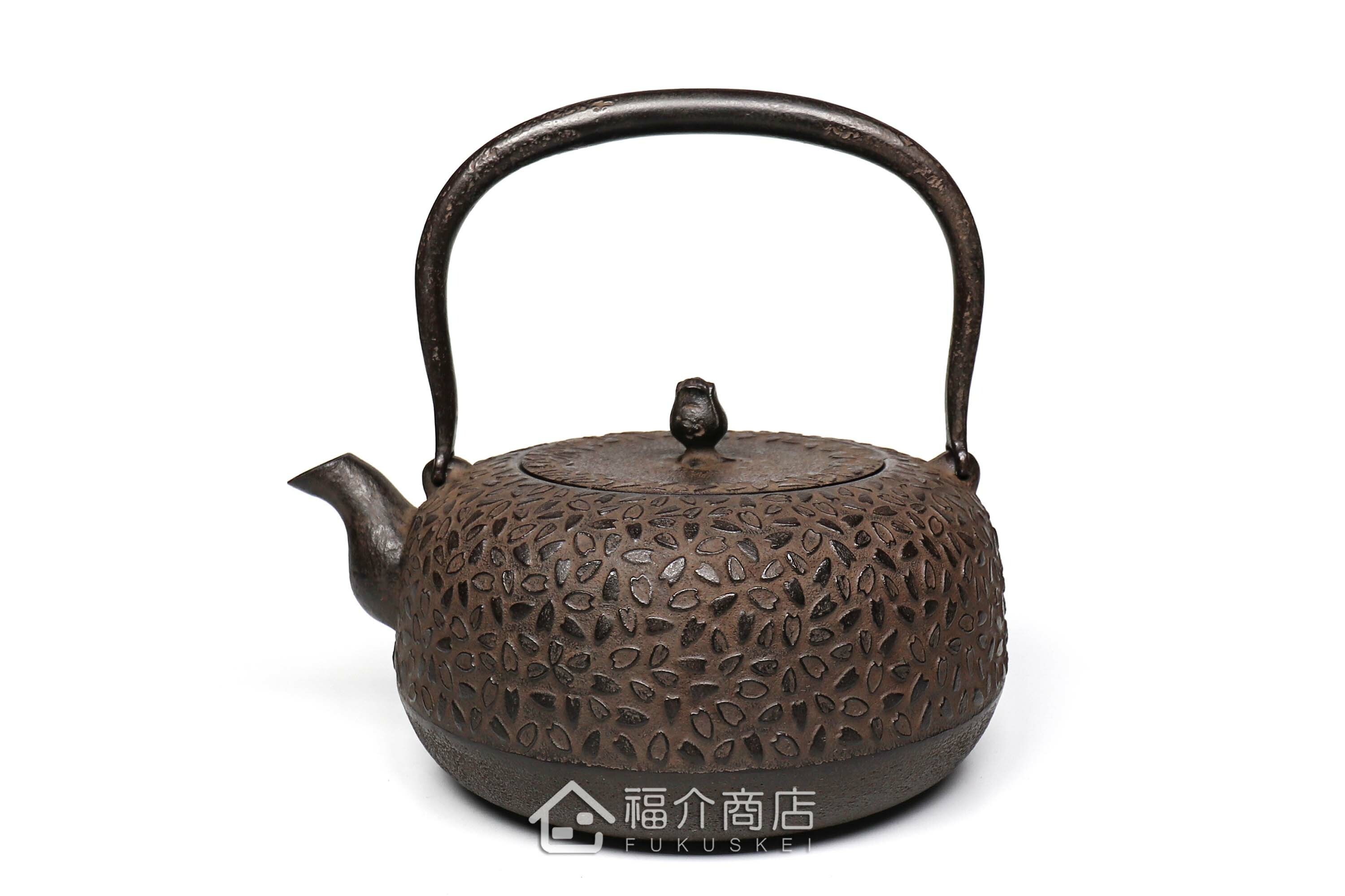 煮水泡茶用的鑄鐵茶壺