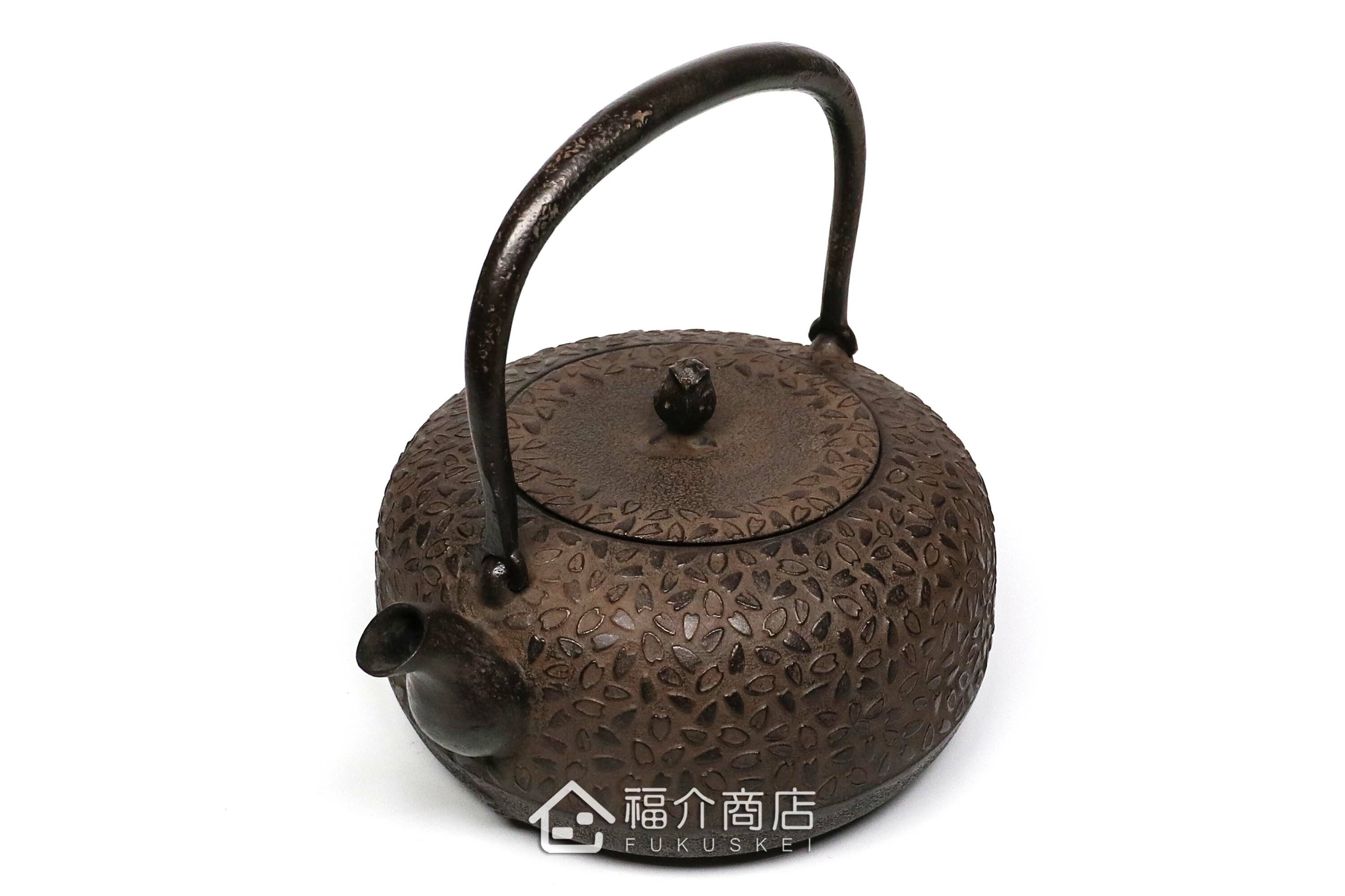 煮水泡茶用的鑄鐵茶壺