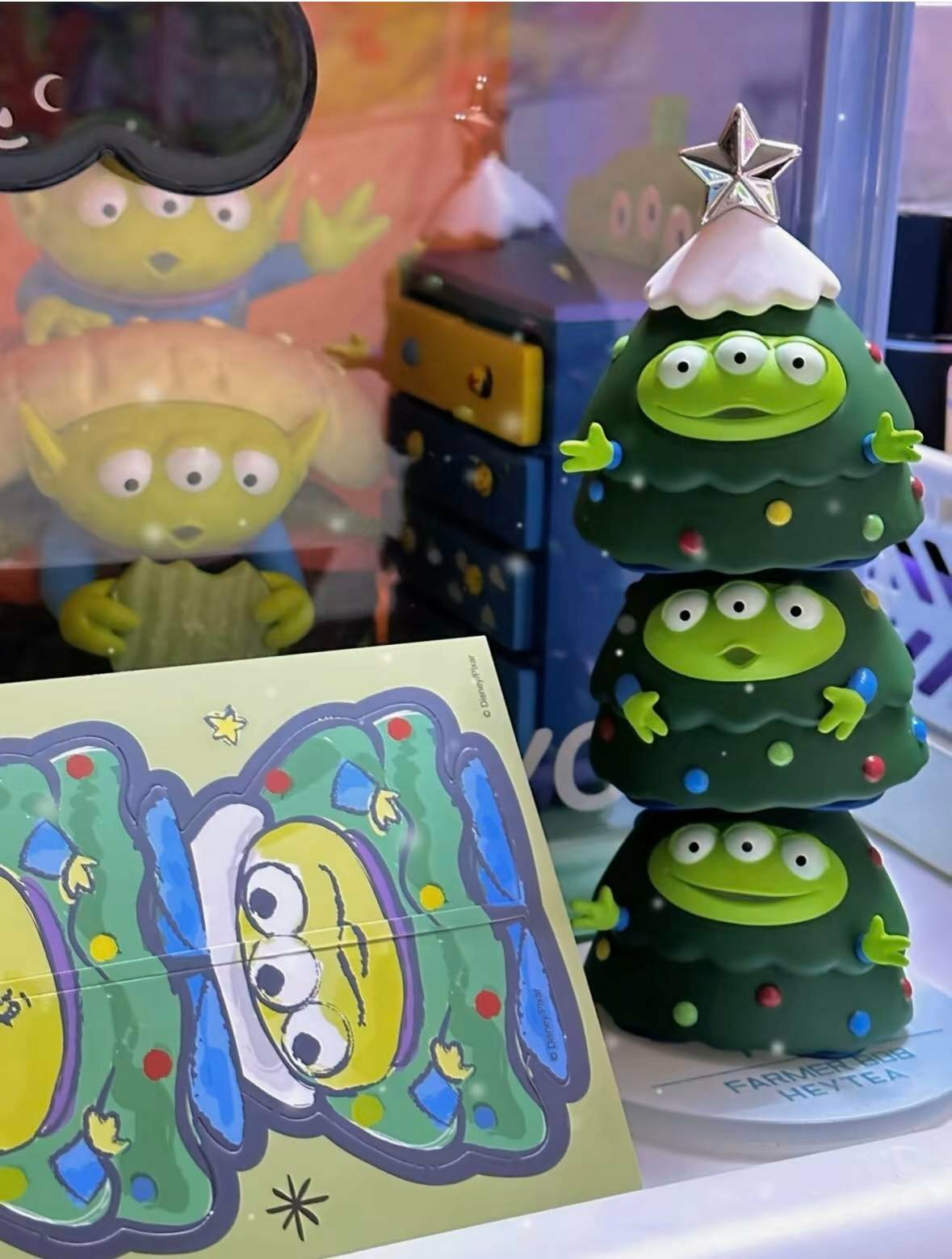 SOAP Studio 迪士尼 皮克斯 三眼怪 聖誕樹公仔