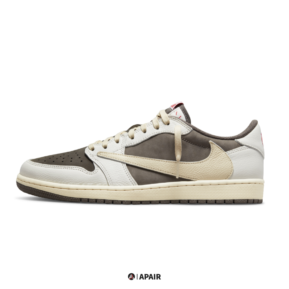 【APAIR】預購 Traivs Scott x Air Jordan 1 Low Reverse Mocha 摩卡 卡其 倒鉤 DM7866-162 2022新色