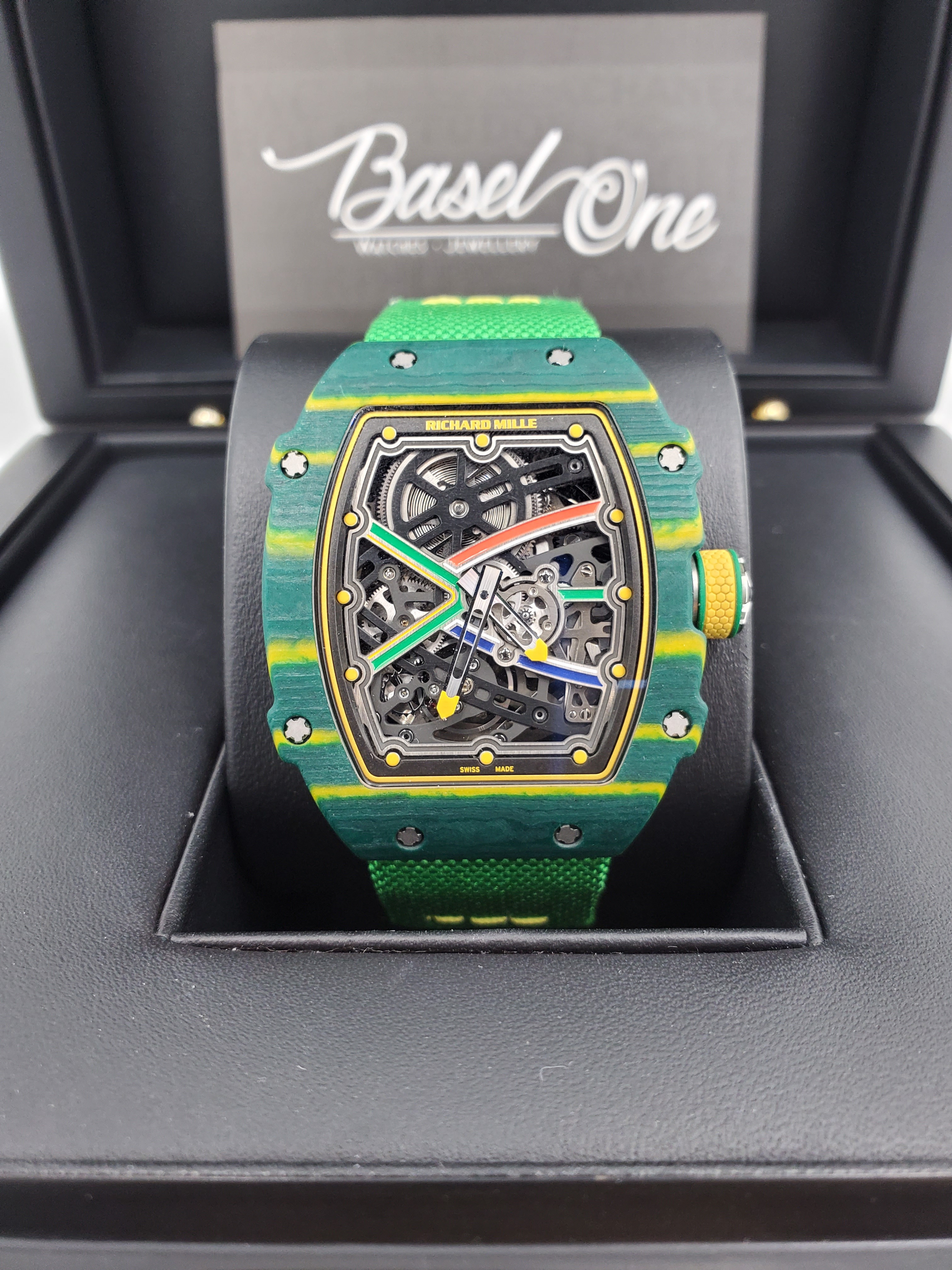 RM67 02 RICHARD MILLE GREEN CARBON WAYDE VAN NIEKERK