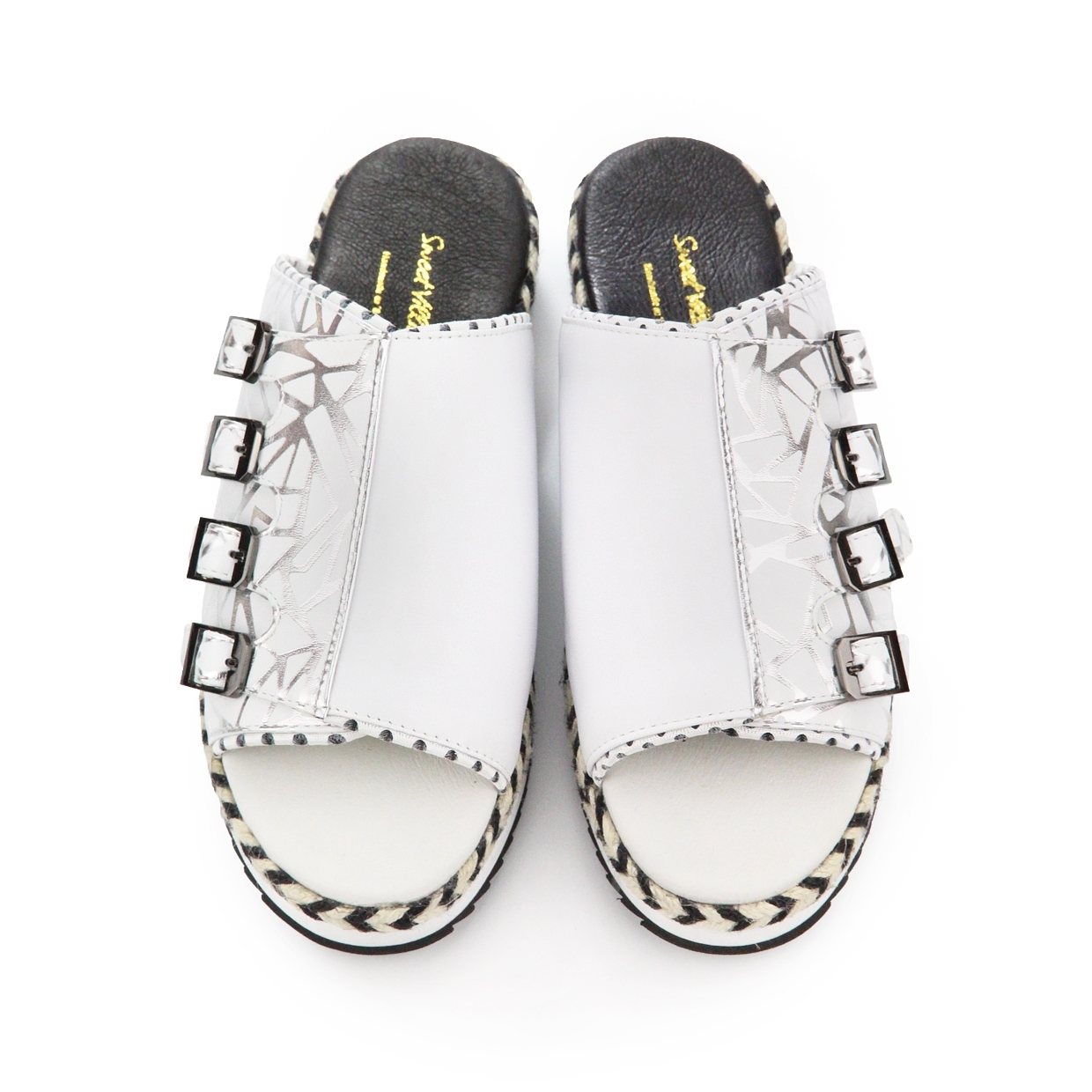 Metro M1152 White Leather Casual Shoes