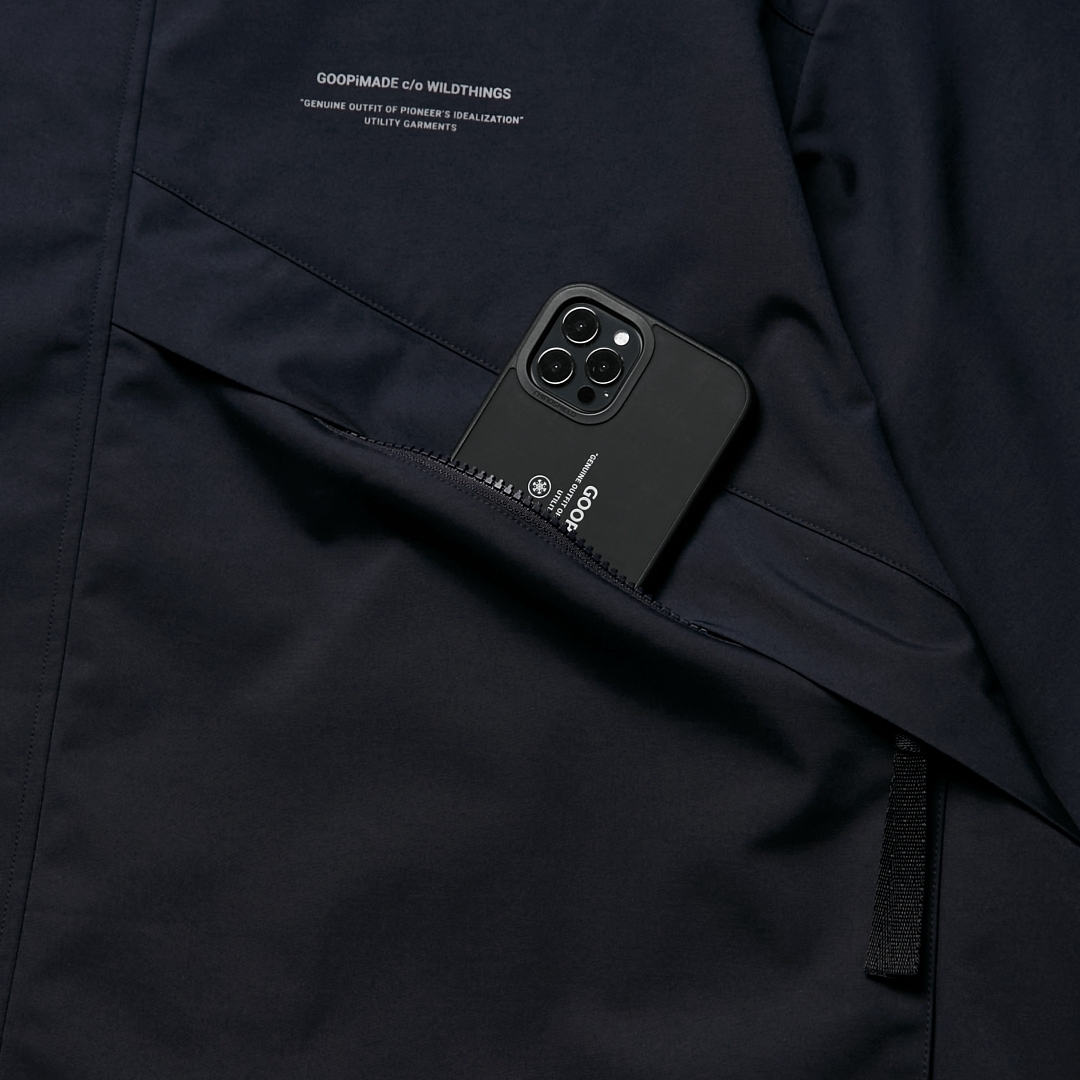 GOOPiMADE® x WILDTHINGS WounTaineering Parka - Navy