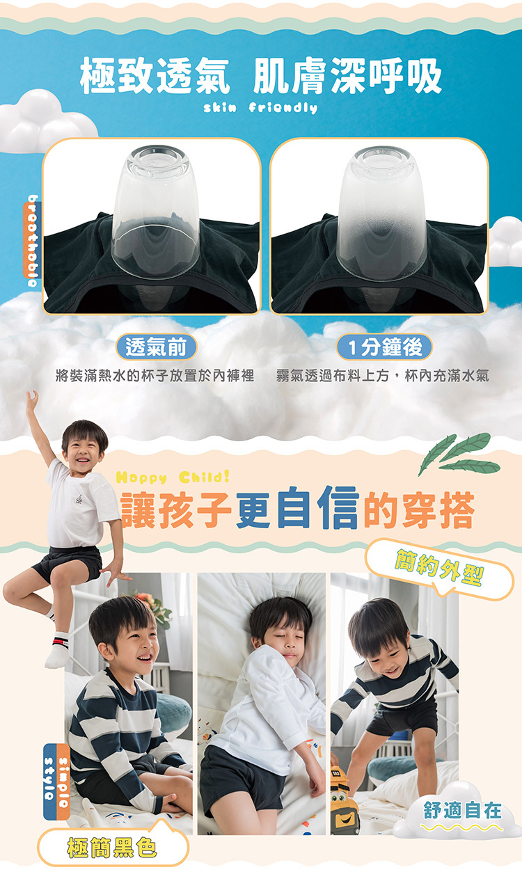 日本速吸男童尿用內褲 特色說明及透氣測試 IOHS 十分幸福 (微50CC-100CC)日本速吸男童尿用內褲 特色說明及透氣測試