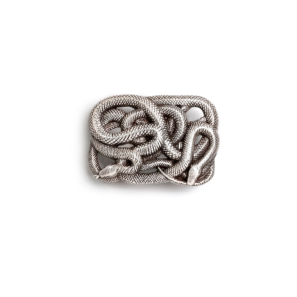 古希臘傳說系列 蛇-正義與邪惡 造型皮帶扣 / 皮帶頭 - 現貨