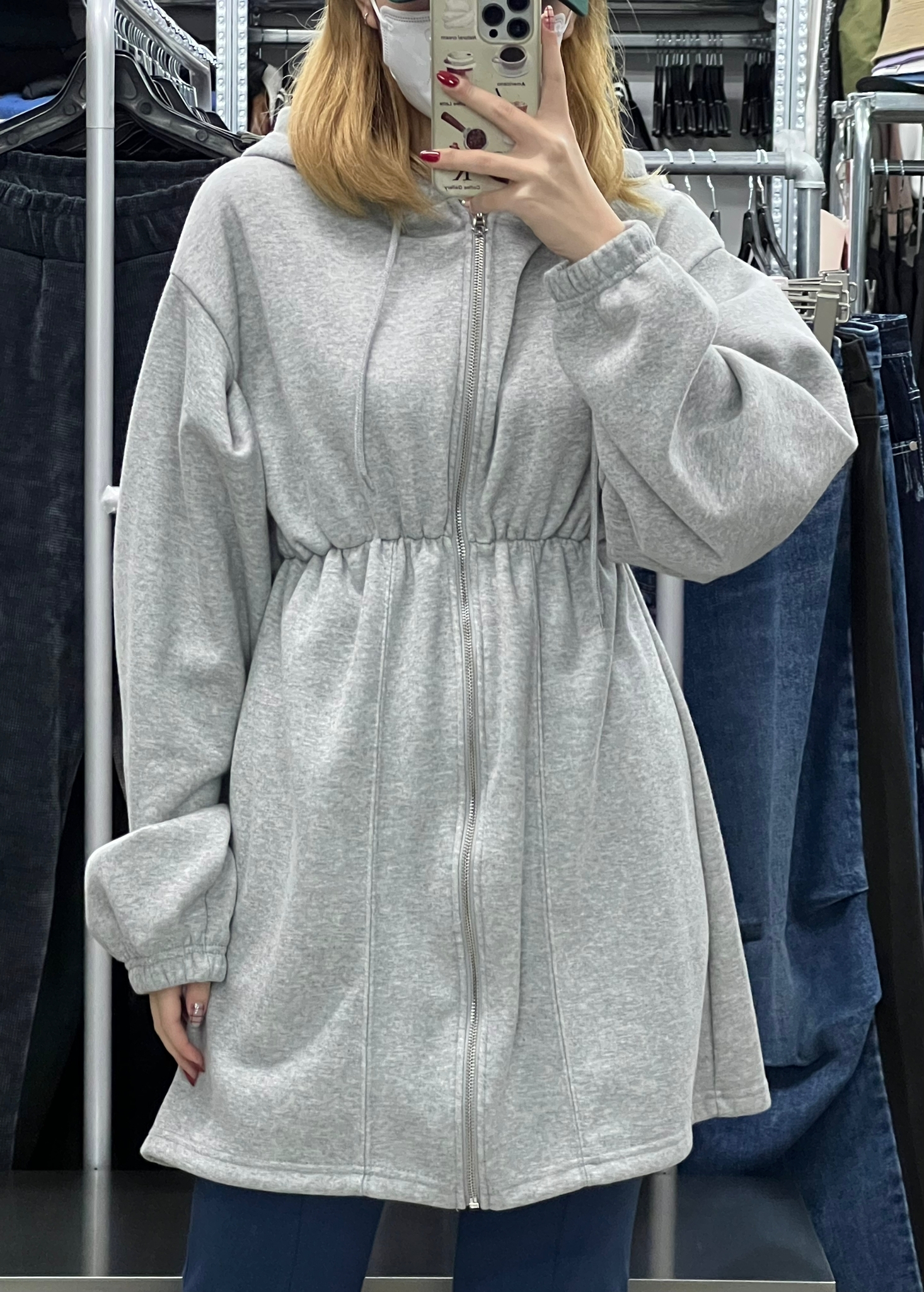 連帽拉鍊Ops外套(薄抓毛底)  WSK02