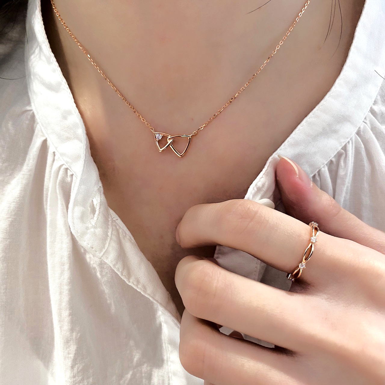 無限相伴 純銀項鍊