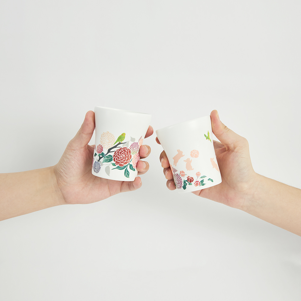 錦兔悅躍 | 桂花梅酒-冷變對杯禮盒