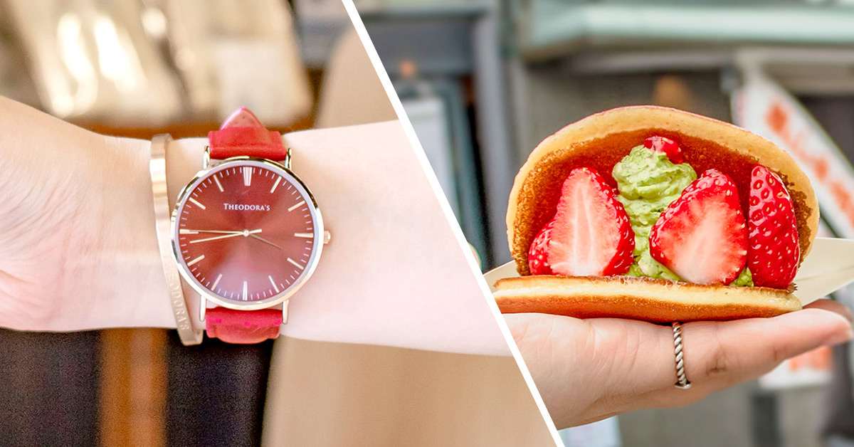 希奧朵拉, 手錶, 穿搭, 單品, 部落客, 京都, 抹茶