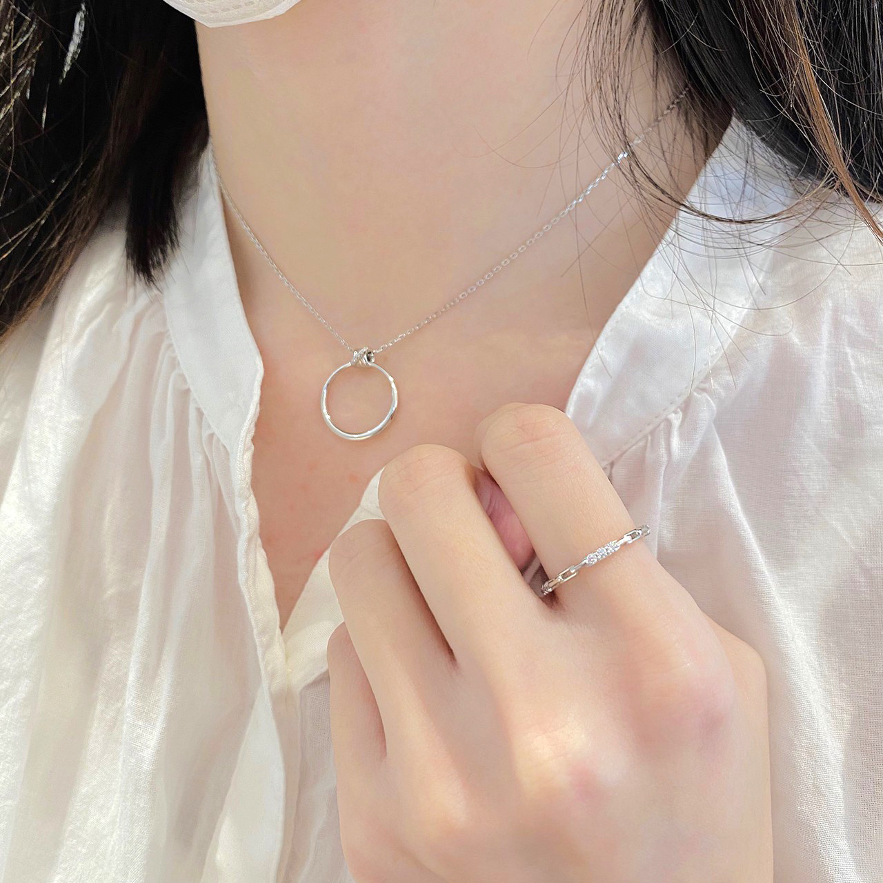 微光依戀 純銀項鍊