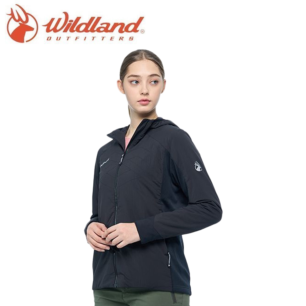 Wildland 荒野 0B02925 機能化纖連帽外套 女款 (2色) 防潑水/登山健行/休閒旅遊 04W02925