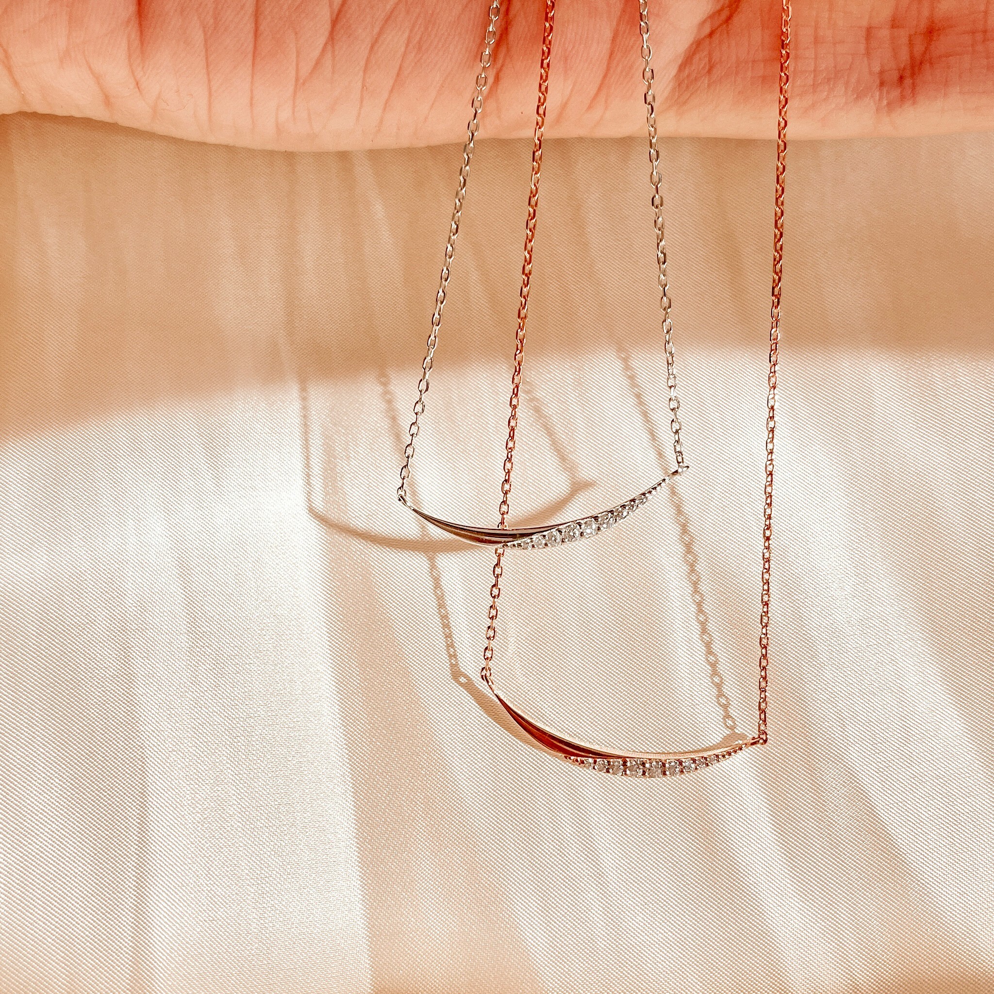 經典微笑 純銀項鍊