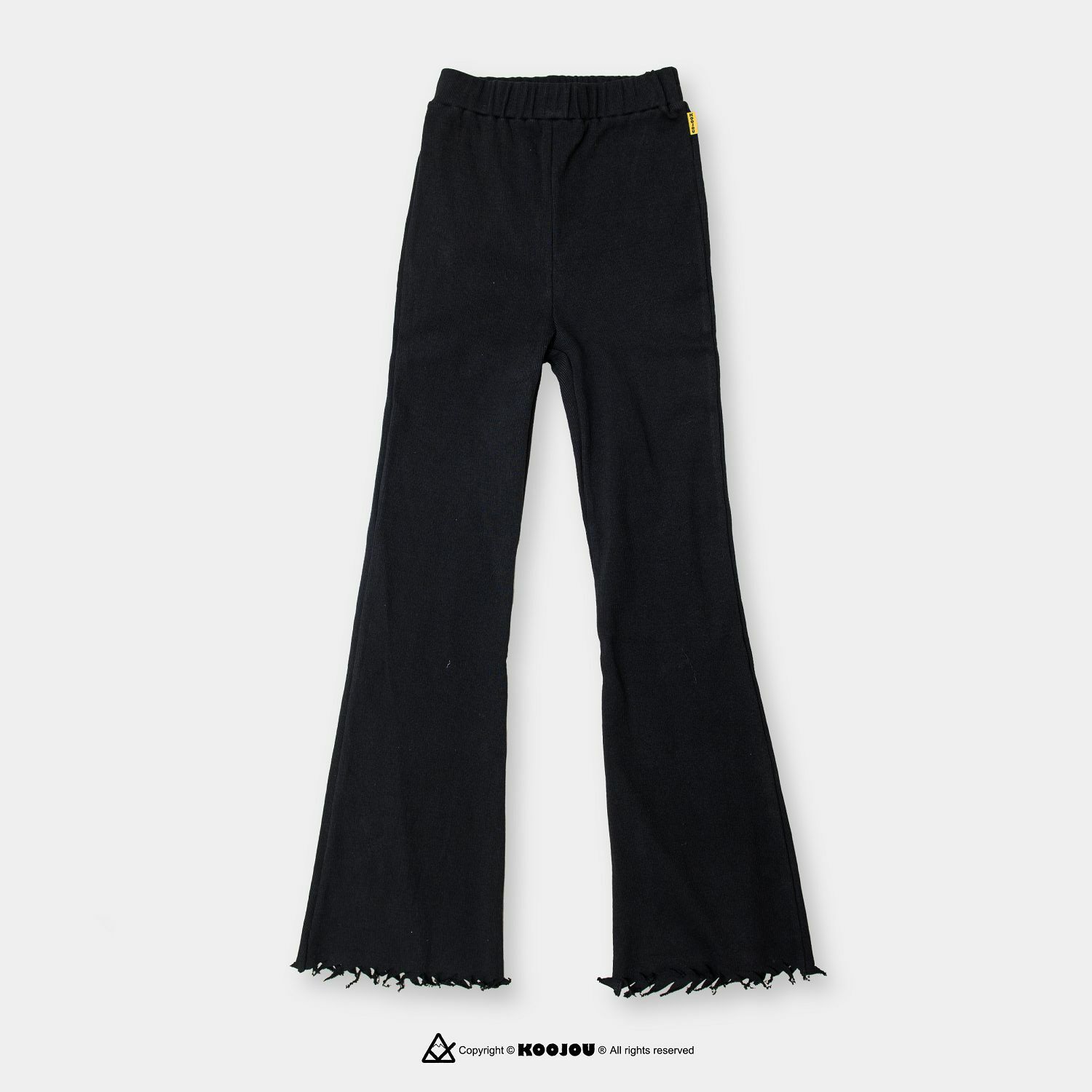 KID ® KOOJOU 褲管抓損修身長褲