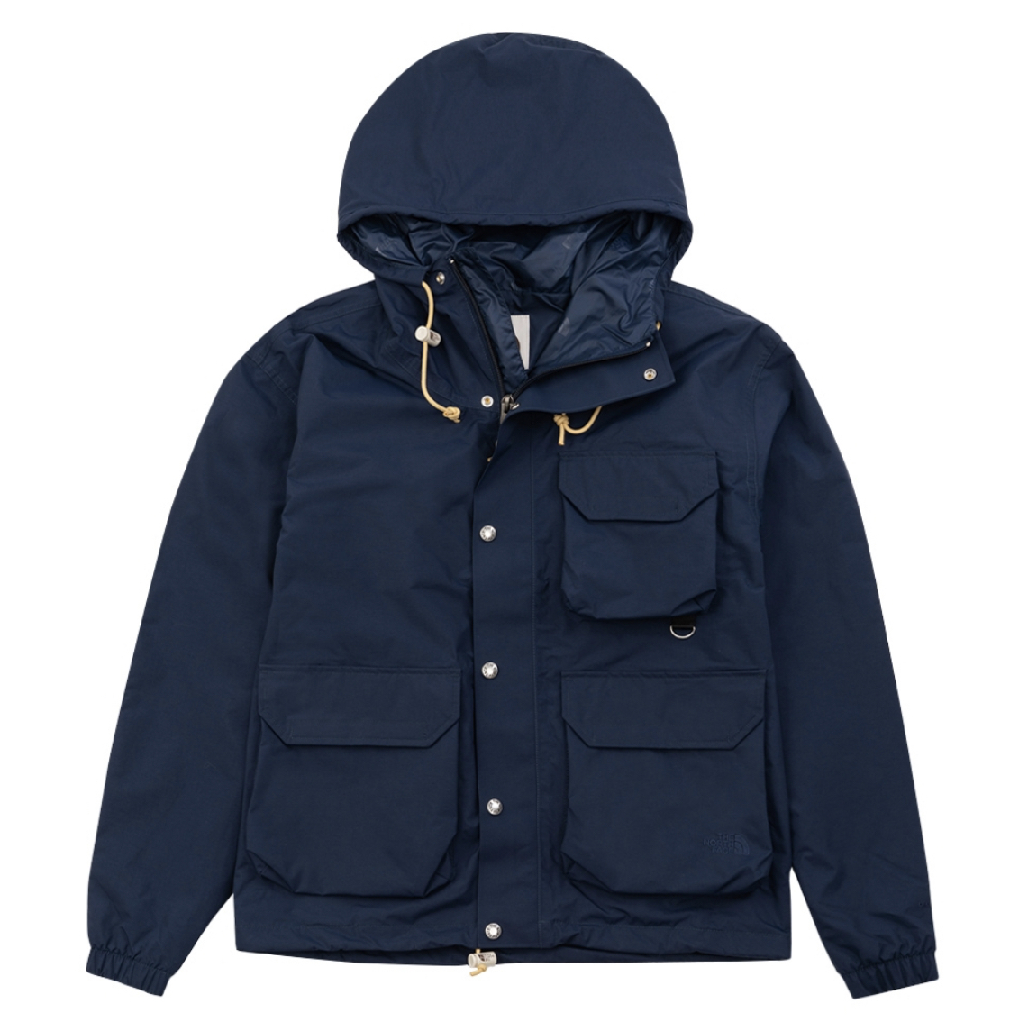 代購 THE NORTH FACE 男 防水透氣多口袋寬鬆連帽衝鋒衣 藍NF0A7W7F8K2 Dec