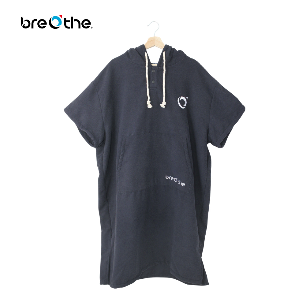 水呼吸breathe 厚款毛巾衣 素色/拼接款 12-T@
