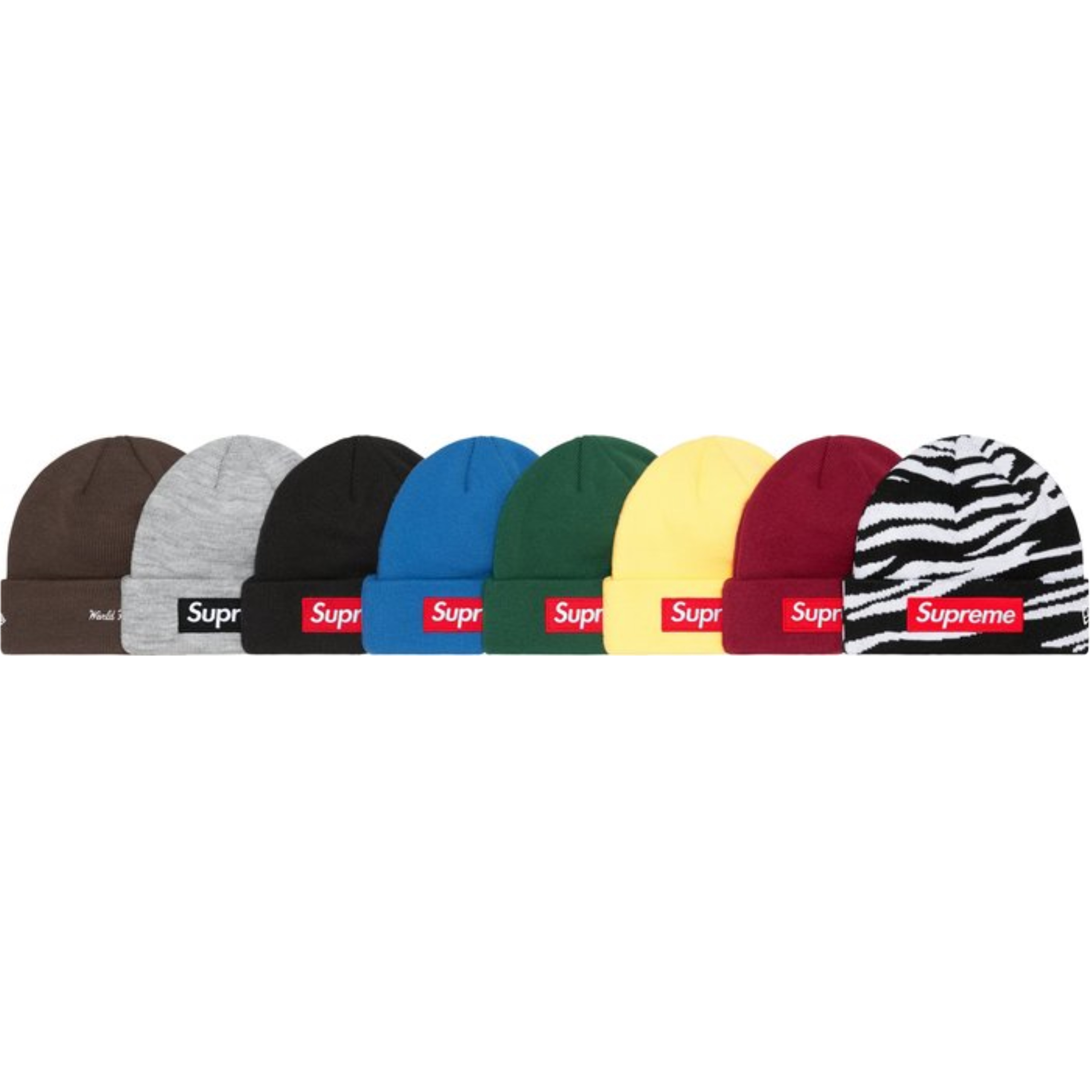 2022AW SUPREME NEW ERA Box Logo Beanie 3色 貼布 毛帽 現貨