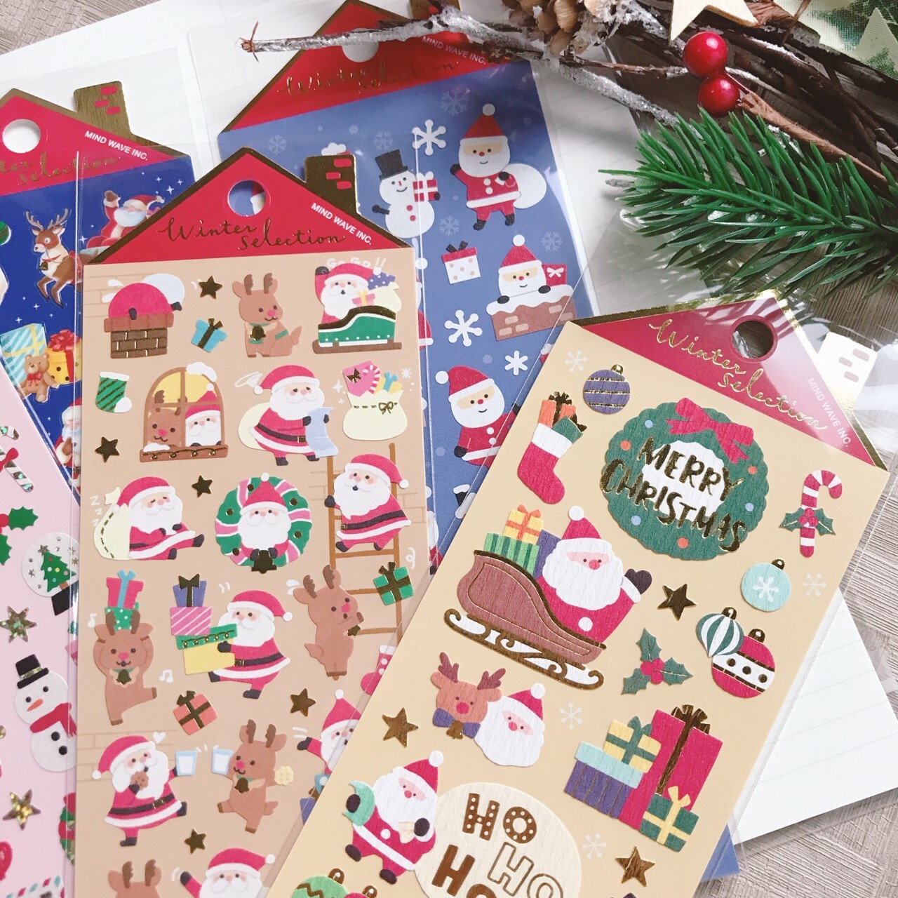MIND WAVE | Winter Selection 聖誕特輯貼紙