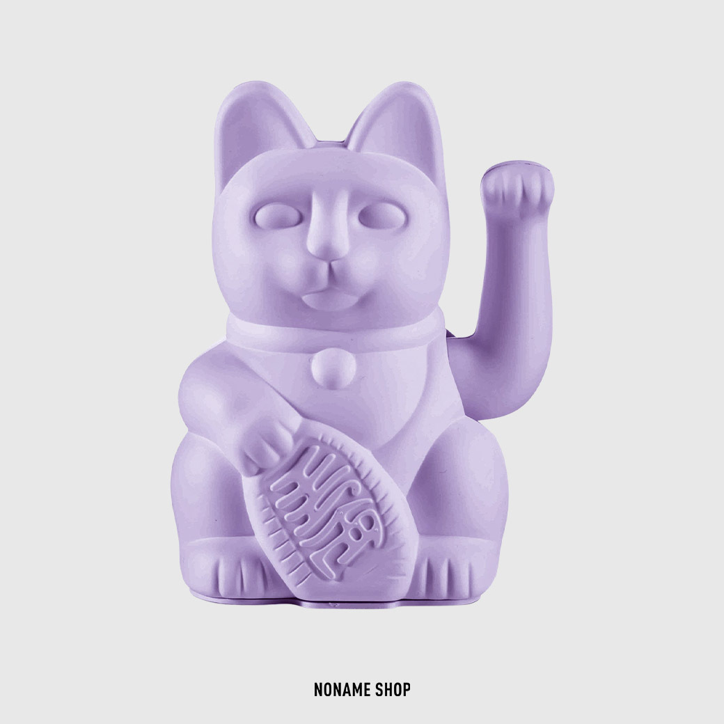 DONKEY Lucky Cat 招手 招財貓 幸運貓 粉紫 LILAC