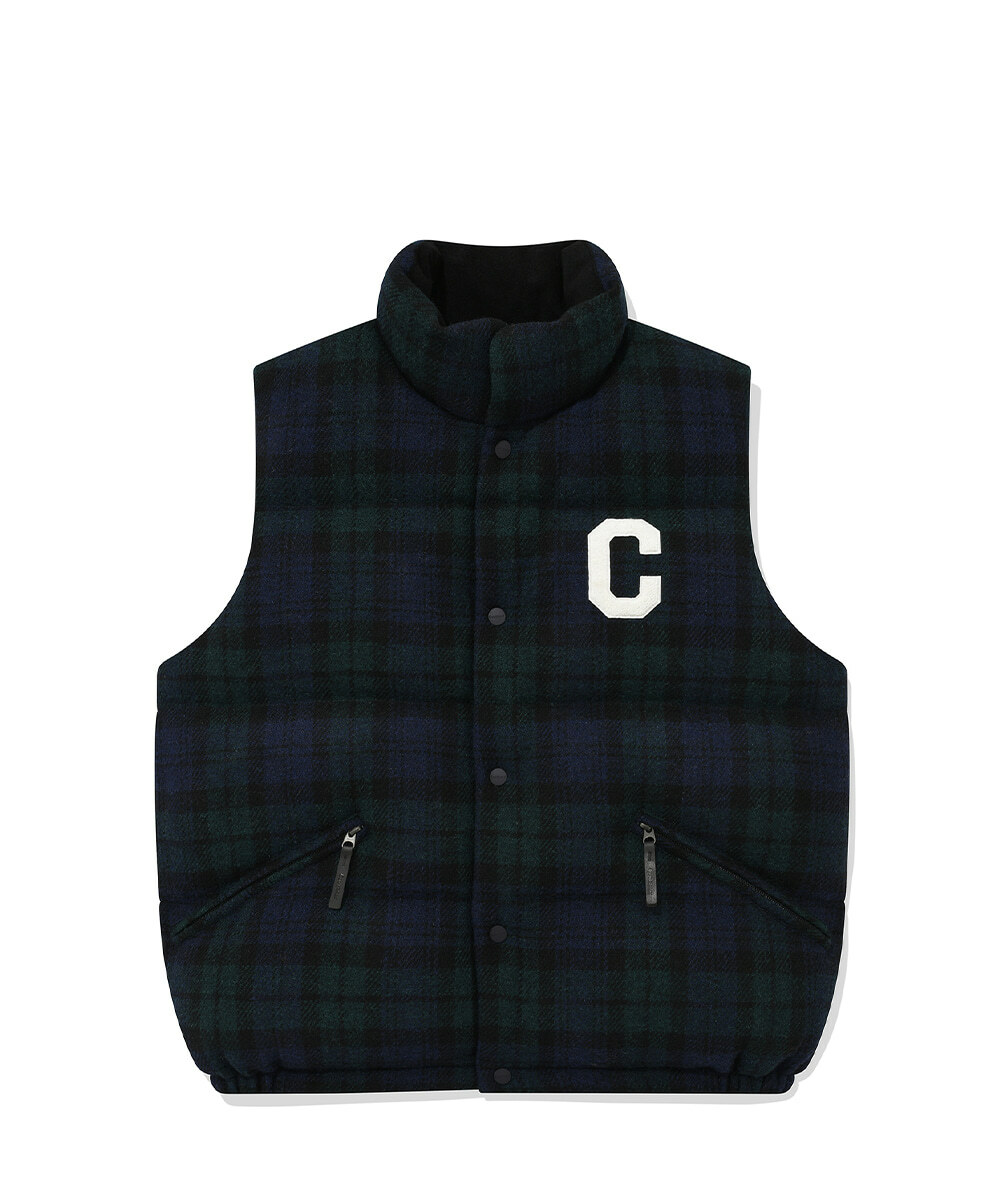 COVERNAT RDS Harris C-LOGO 羽絨背心 綠色