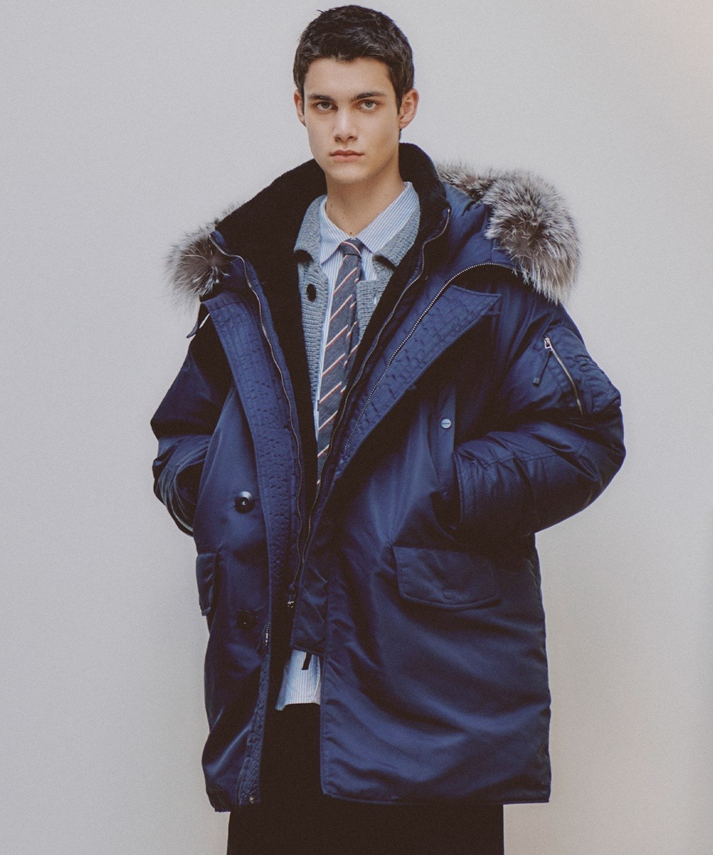 COVERNAT RDS Wolverine N3B 羽絨外套 大衣 海軍藍