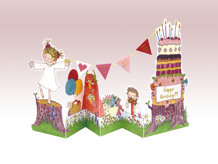 COCO醬 生日快樂 立體pop生日卡片｜COCO and Wondrous Gang