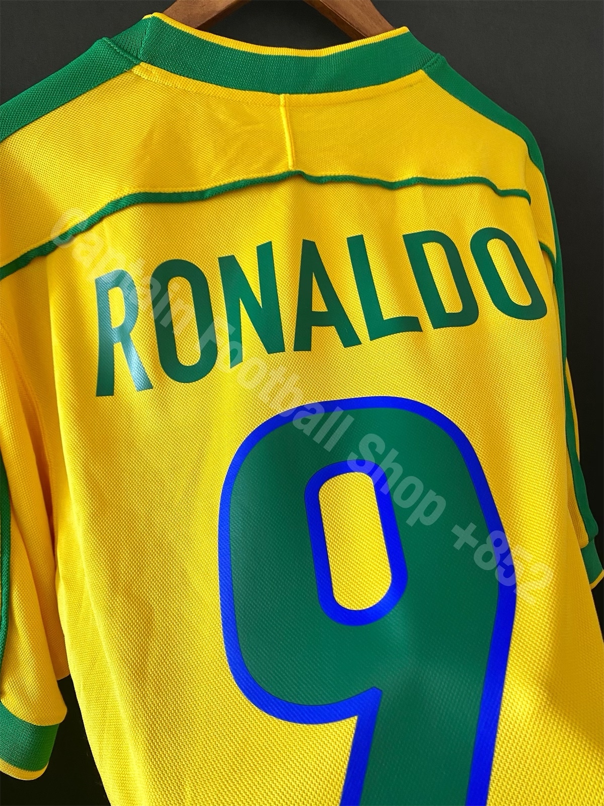 maglia home nike brasile ronaldo 9 Francia 98