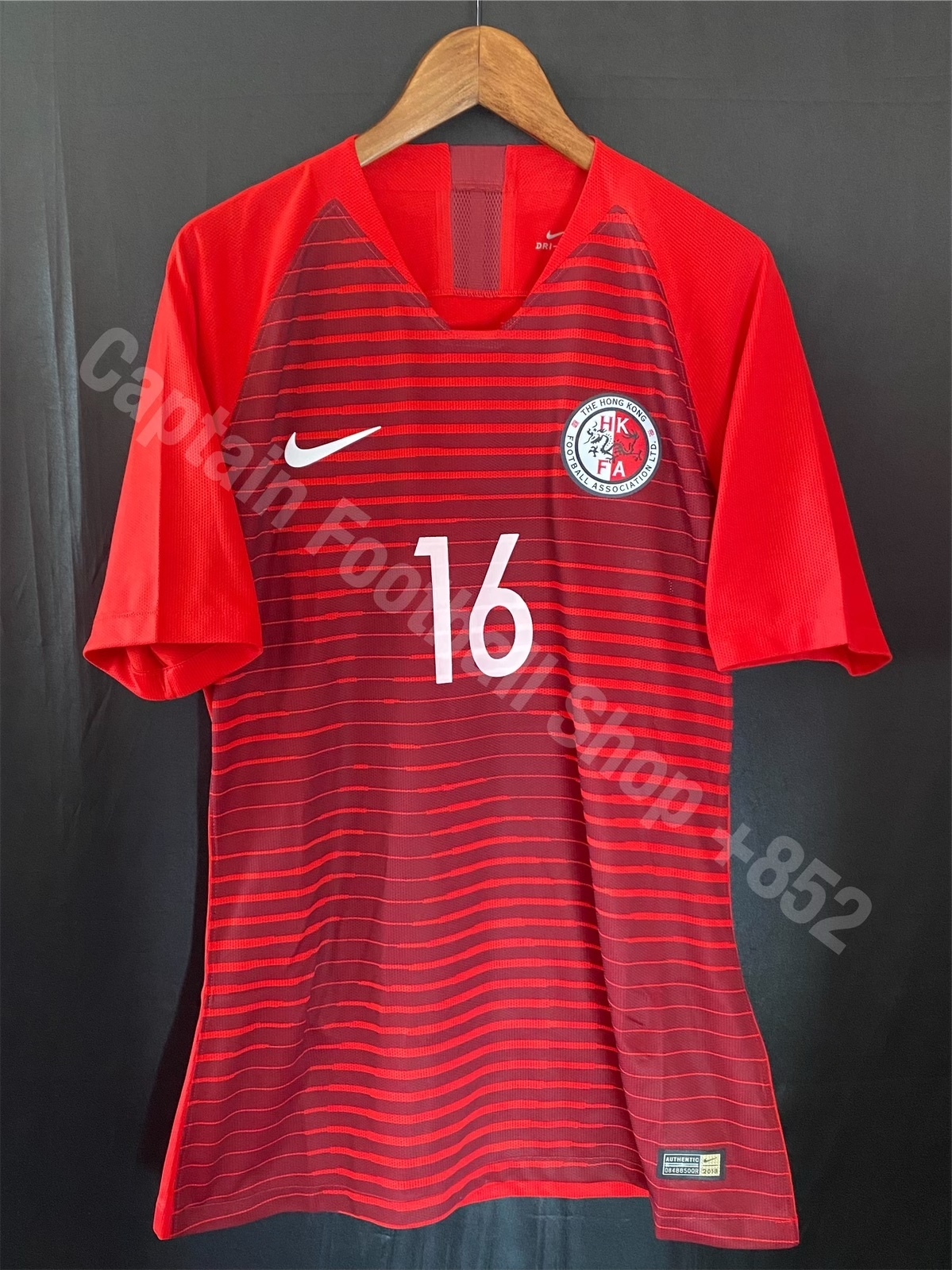 Hong Kong 2019 EAFF Championship Nike Home player issue shirt #16 C L TAN