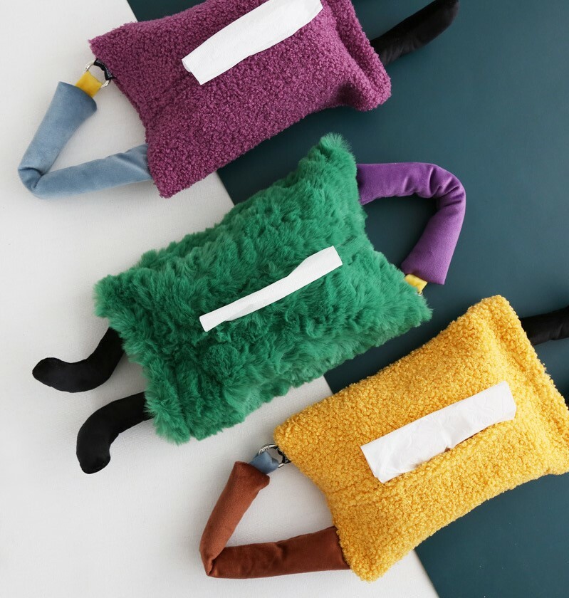 《1504》療癒趣味毛絨面紙套