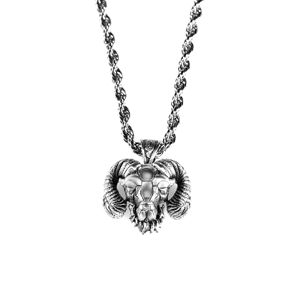 率性山羊頭 個性項鍊/個性飾品/項鍊－快速出貨