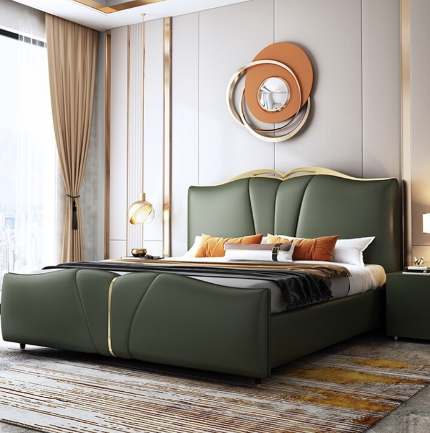 義式輕奢皮床 AOZ-M123