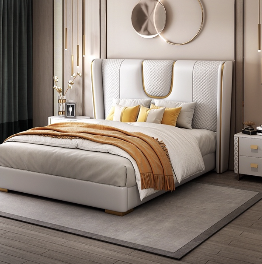 義式輕奢皮床 AOZ-M155