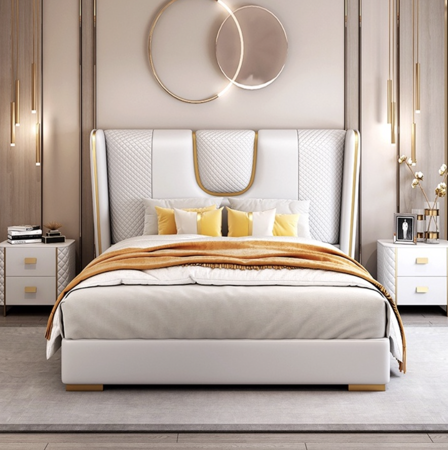 義式輕奢皮床 AOZ-M155