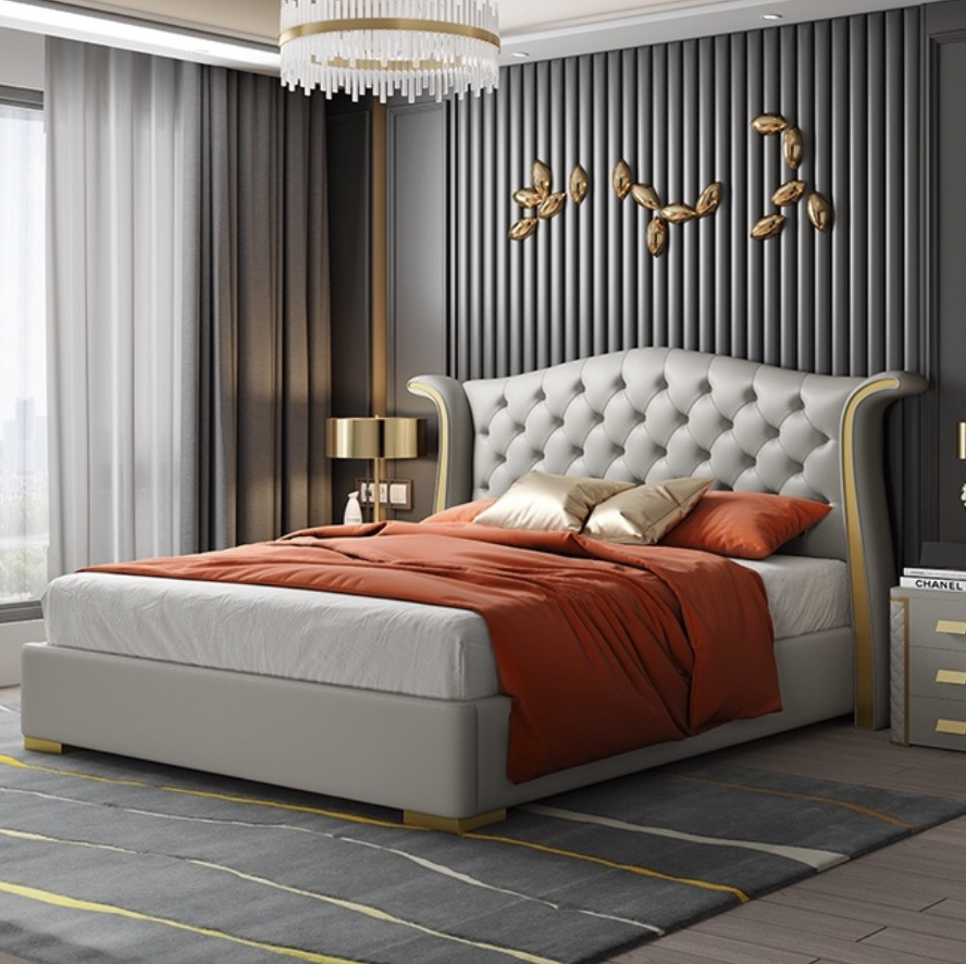 洞洞軟包床架 AOZ-M157