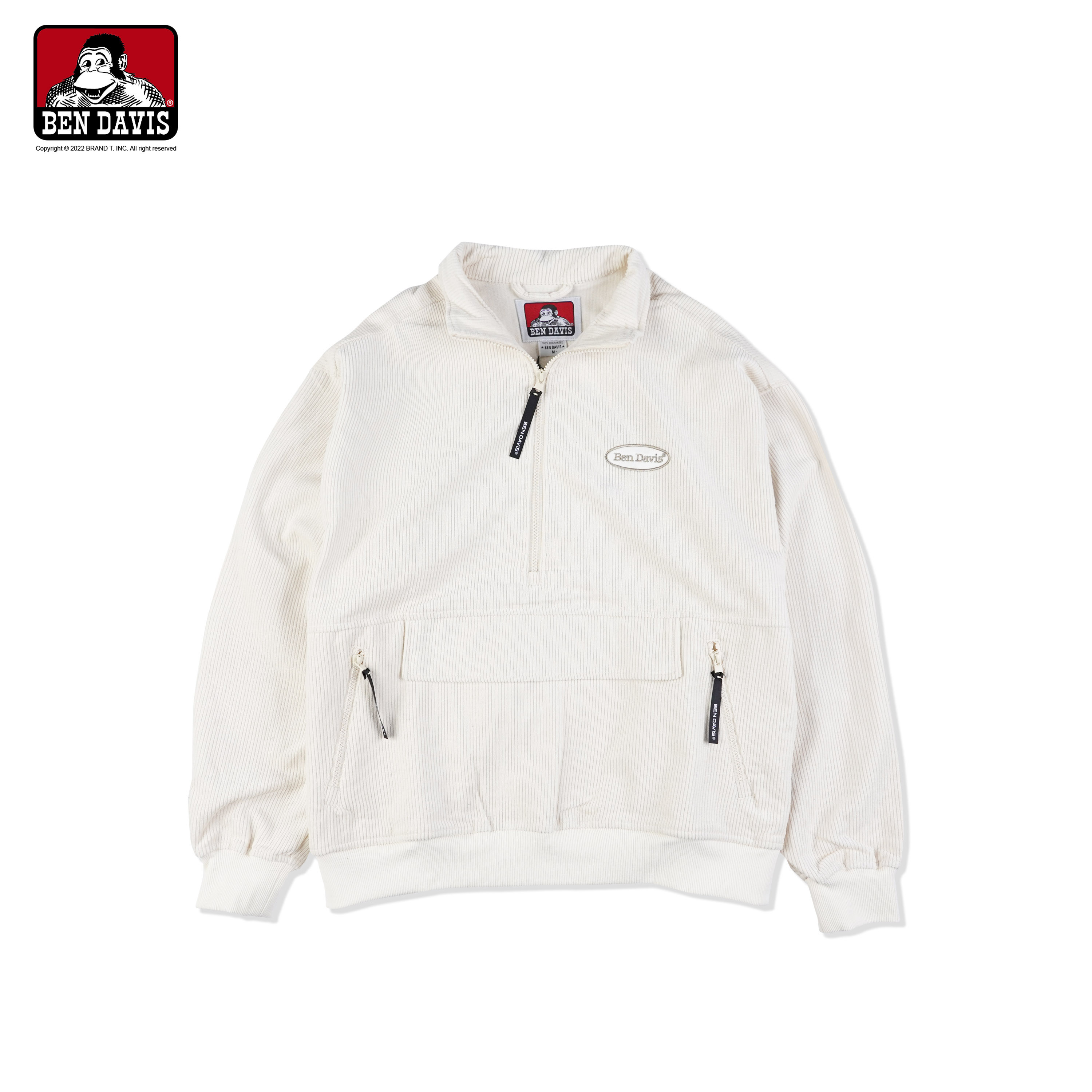 【 BEN DAVIS | 燈芯絨大口袋TEE - 2色 】