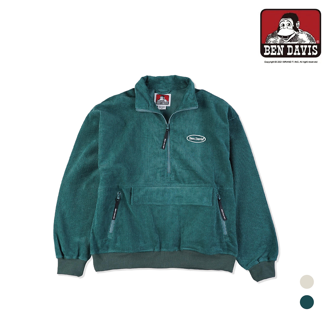 【 BEN DAVIS | 燈芯絨大口袋TEE - 2色 】