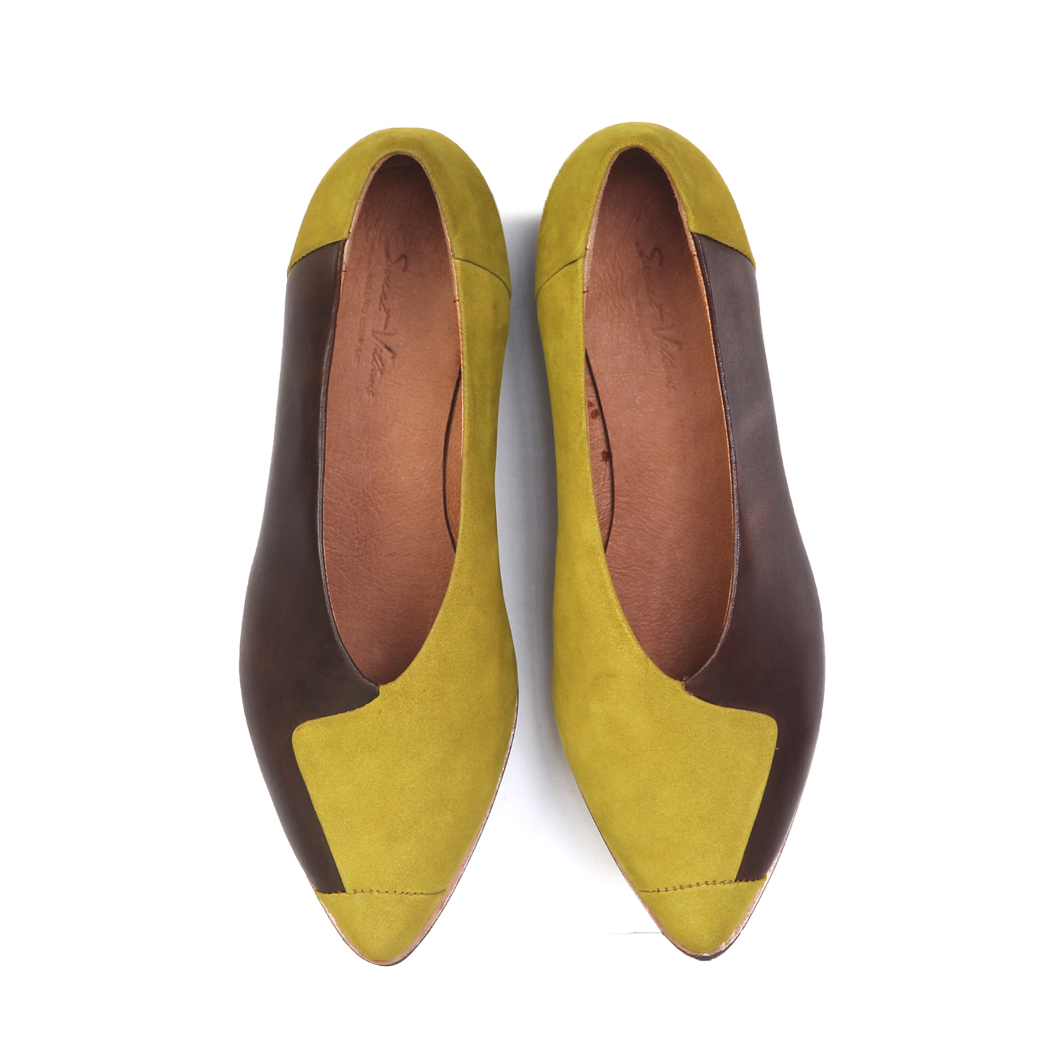 HardShape W1058A OliveBrown Leather Loafers