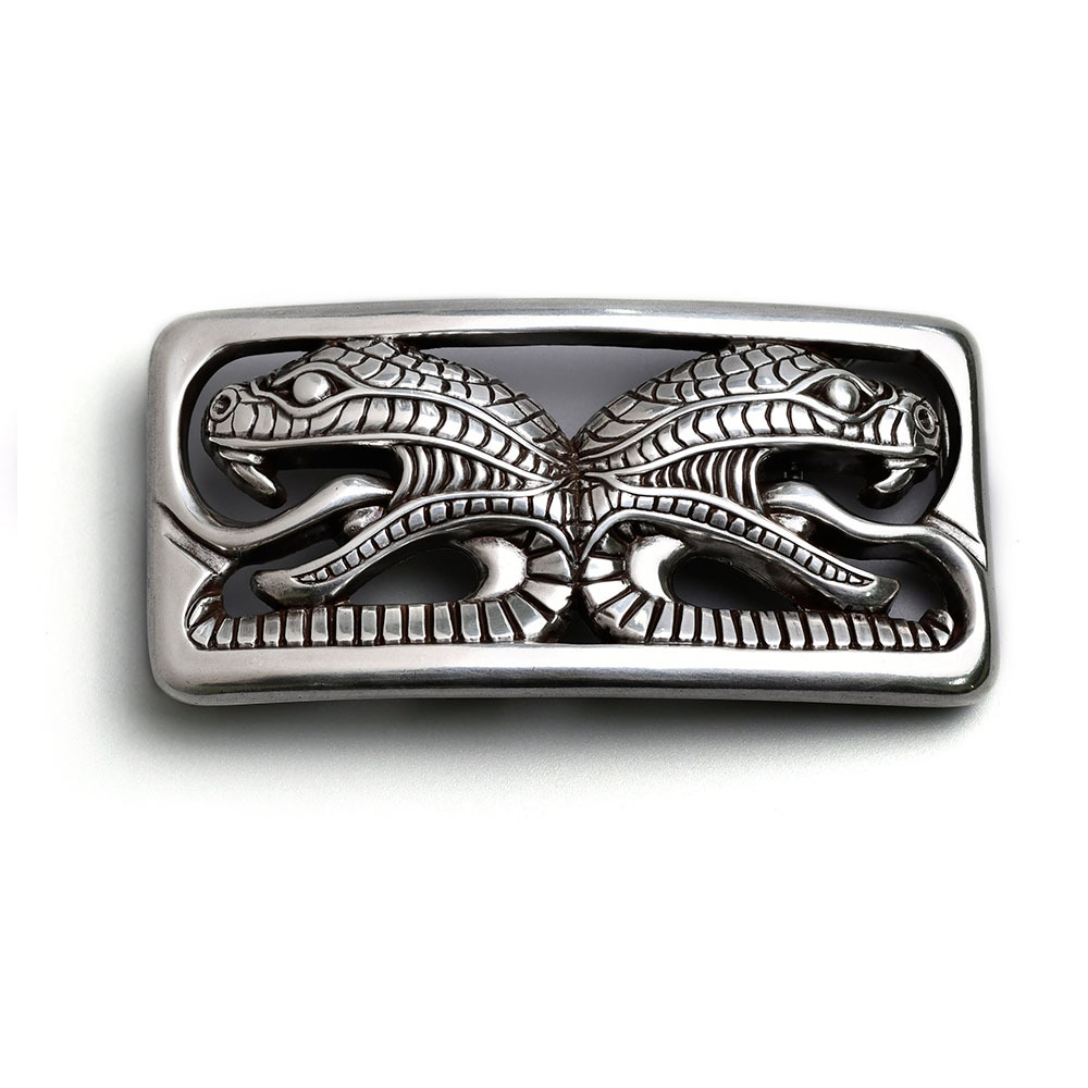 毒蛇風暴 造型皮帶扣 / 皮帶頭 - 現貨