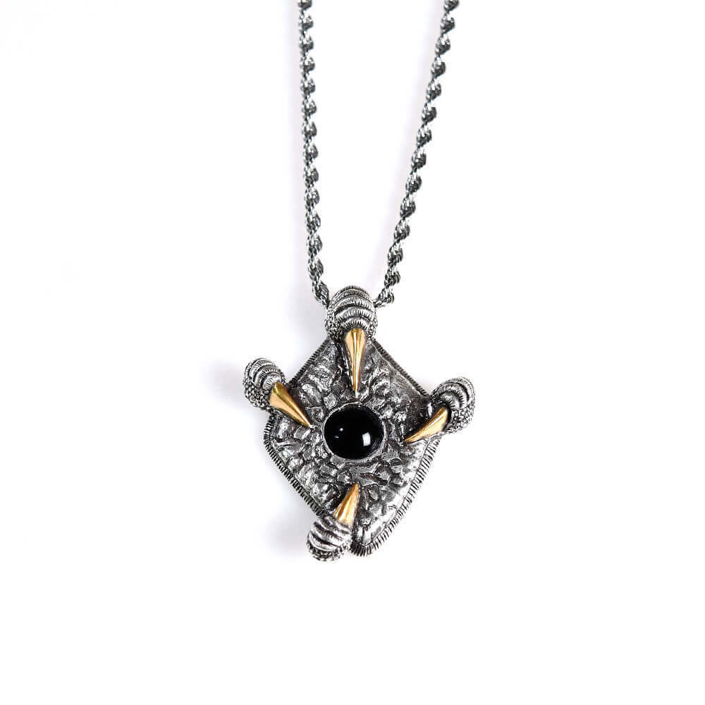 鷹爪擒石 個性項鍊/個性飾品/項鍊－快速出貨