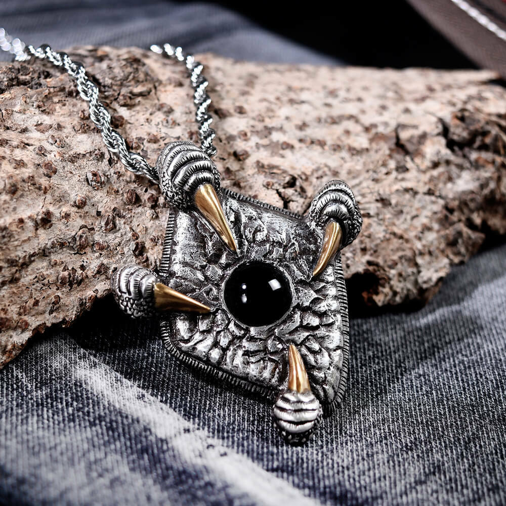 鷹爪擒石 個性項鍊/個性飾品/項鍊－快速出貨