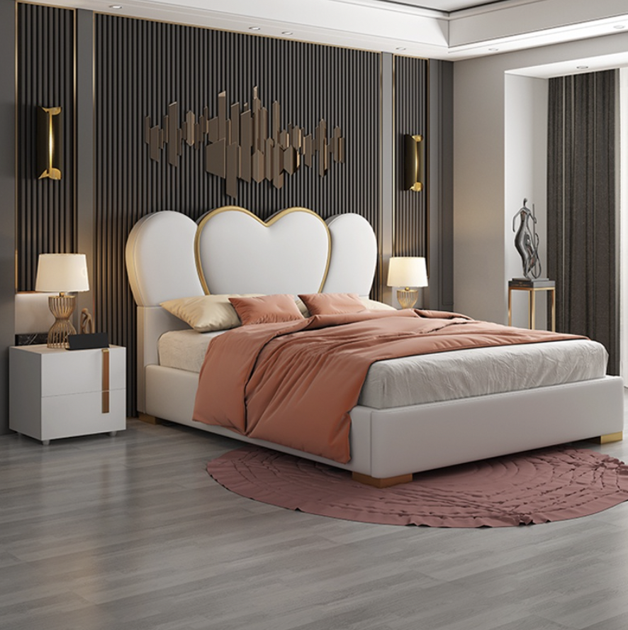 愛心軟包床架 AOZ-M170