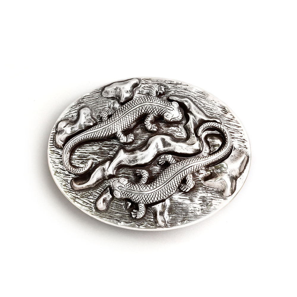 法國庇里牛斯火蝾螈 造型皮帶扣 / 皮帶頭 - 現貨