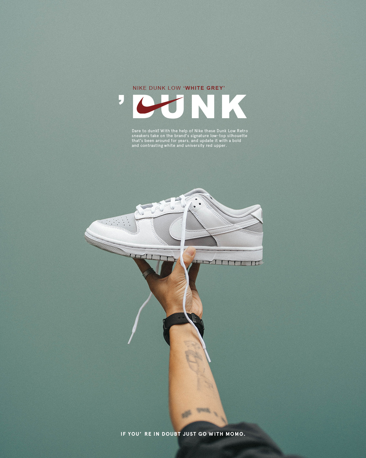 Nike Dunk Low Retro White Grey 反轉灰白DJ6188-003