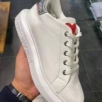 [S] LOVE MOSCHINO SNEAKER TRAINER,WHITE, JA15284G1DIA610A (SLM82)