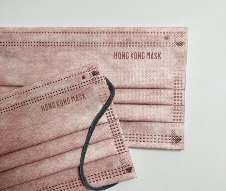 銅離子系列- 成人口罩(30片裝・獨立包裝) - 冷梅紫色 【香港製造】