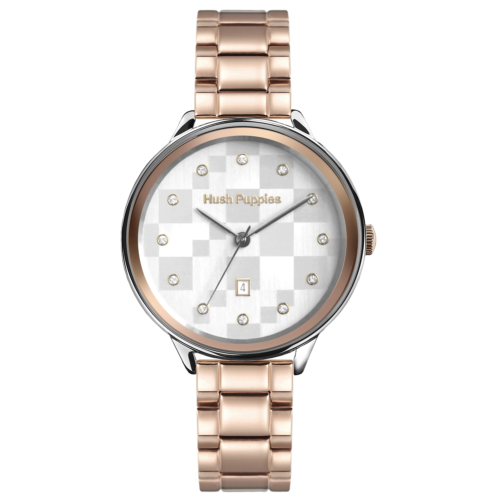 Signature 幾何閃耀時尚女錶