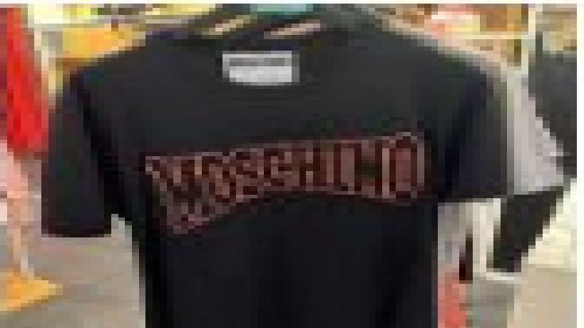 [S] MOSCHINO LETTERING LOGO SHORT SLEEVE TSHIRT, BLACK, ZPT0728-20401555 (SM381)